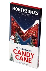 Montezumas Chocolate Montezuma's White Chocolate Candy Cane 90g Bar