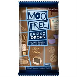 Moo Free Moo Free Cocoa Baking Drops 100g