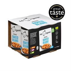 Mr Organic Mr Organic Baked Beans 4 x 400g Pack