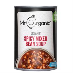 Mr Organic Mr Organic Spicy Mixed Bean Soup 400g