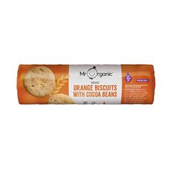 Mr Organic Mr Organic Orange Biscuits with Cocoa Beans 250g