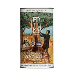 Mitira Mitira Lesvos Organic Extra Virgin Olive Oil 1L Tin