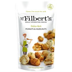 Mr Filberts Mr Filberts Italian Herb Peanuts & Hazelnuts 100g