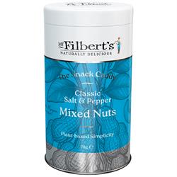 Mr Filberts Mr Filberts Classic Salt and Pepper Mixed Nuts Gifting Tin Sm 70g
