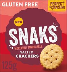 Nairns Nairn's Gluten Free Snaks - Salted Crackers 125g