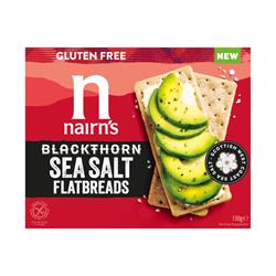Nairns Nairn's Gluten Free Blackthorn Sea Salt Flatbreads 150g