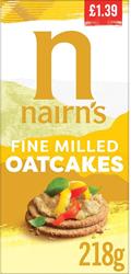 Nairns Nairns Fine Milled Oatcakes 218g