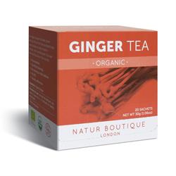 Natur Boutique Organic Ginger Tea 20 sachets