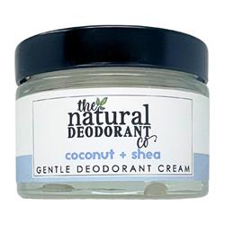 The Natural Deodorant Co. FREE The Natural Deodorant Co. Coconut + Shea Gentle Cream 55g