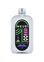 NEUE Water Luxury Artesian Mineral Water in 100% recycled plastic bottles
