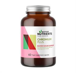 Native Nutrients Native Nutrients Chromium Plus 60caps