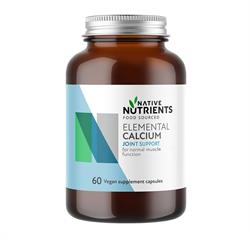 Native Nutrients Native Nutrients Elemental Calcium 60caps