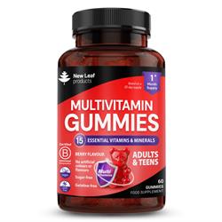 New Leaf Products Multivitamin Gummies For Adults/Teens 60 gummies