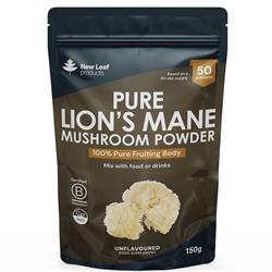 New Leaf Products Lions Mane Mushroom Powder - 3000mg 150g