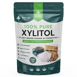 New Leaf Products Xylitol Sugar Alternative Plant Based Powder 1kg
