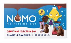 Nomo NOMO Free From Chocolate Kids Christmas Selection Box 76g