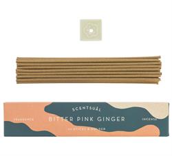 Nippon Kodo Scentsual Incense - Bitter Pink Ginger 30 Sticks