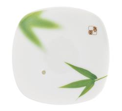Nippon Kodo Yume No Yume Incense Holder - Bamboo Leaf 8 x 8 cm