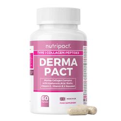 Nutripact Marine Collagen Complex Hyaluronic Acid Biotin & Vit C 60 Caps