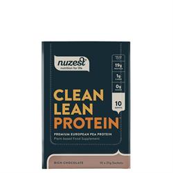 Nuzest Nuzest Clean Lean Protein Rich Chocolate 10x25g Sachets Box