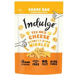 Indulge Indulge Corn Nibbles Tex Mex Cheese 100g