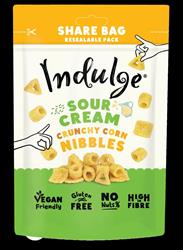 Indulge Sour Cream Corn Nibbles 100g