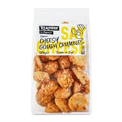Realfoods by Organico Organic Cheesy Gouda Crumbles 125g