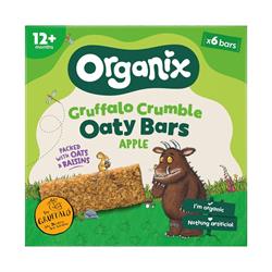 Organix Organix Gruffalo Crumble Oaty Bars Apple (6 x 23g)
