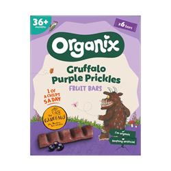 Organix Organix Gruffalo Purple Prickles Fruit Bars (6 x 17g)