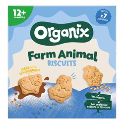 Organix Organix Farm Animal Biscuits 100g