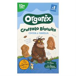 Organix Organix Gruffalo Biscuits Cocoa & Vanilla Multipack 5 x 20g