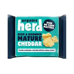 Organic Herd Organic Herd Mature Cheddar Cheese 200g