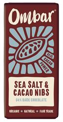 Ombar Ombar Organic Vegan Salt & Nibs 70g