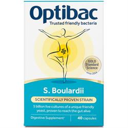 Optibac Probiotics Optibac S. Boulardii 40 capsules