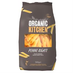 Organic Kitchen Organic Italian White Wheat Penne Pasta 500g Plastic Free