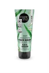 Organic Shop OS Deep hydration Face Mask Aloe&Avocado (75ml)