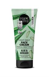 Organic Shop OS Light Daily Face Cream Aloe&Avocado (50ml)