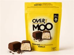 Over The Moo Vanilla Vegan Ice Cream Bites - 8 Bites - 72g