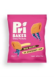 Pris Puddings Raspberry Jam Oaty Pockets 48g