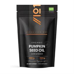 Alpha01 Alpha01 Organic Pumpkin Seed Oil 60 capsules