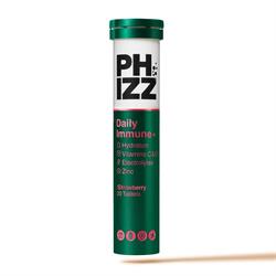 Phizz Phizz Daily Immune Strawberry Effervescent 20 Tablets