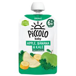 Piccolo Piccolo Organic Apple Banana & Kale Stage 1 100g