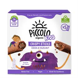 Piccolo Piccolo Organic Crispy Sticks - Cocoa & Hazelnut 5x25g