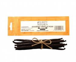 Purity Kitchen Purity Kitchen Gourmet Madagascan Vanilla Pods 5 Pods