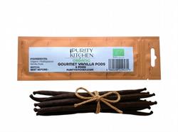 Purity Kitchen Purity Kitchen Organic Madagascan Vanilla Pods 5 Pods