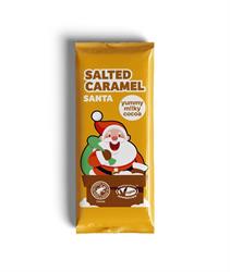 Plamil Salted Caramel Cocoa & Rice Santa Bar 20g