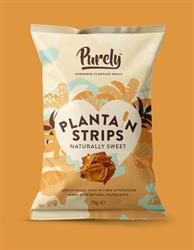 PURELY PLANTAIN Purely Plantain Sweet Treats Strips 75g