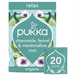 Pukka Herbs Pukka Org Relax home compostable 20 teabags