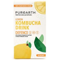 Purearth Purearth Defence Kombucha Drink Powder 10x5g sachets Low-Cal Sugar free