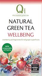 Qi Wellbeing Green Tea 25 Tea bags / 40g